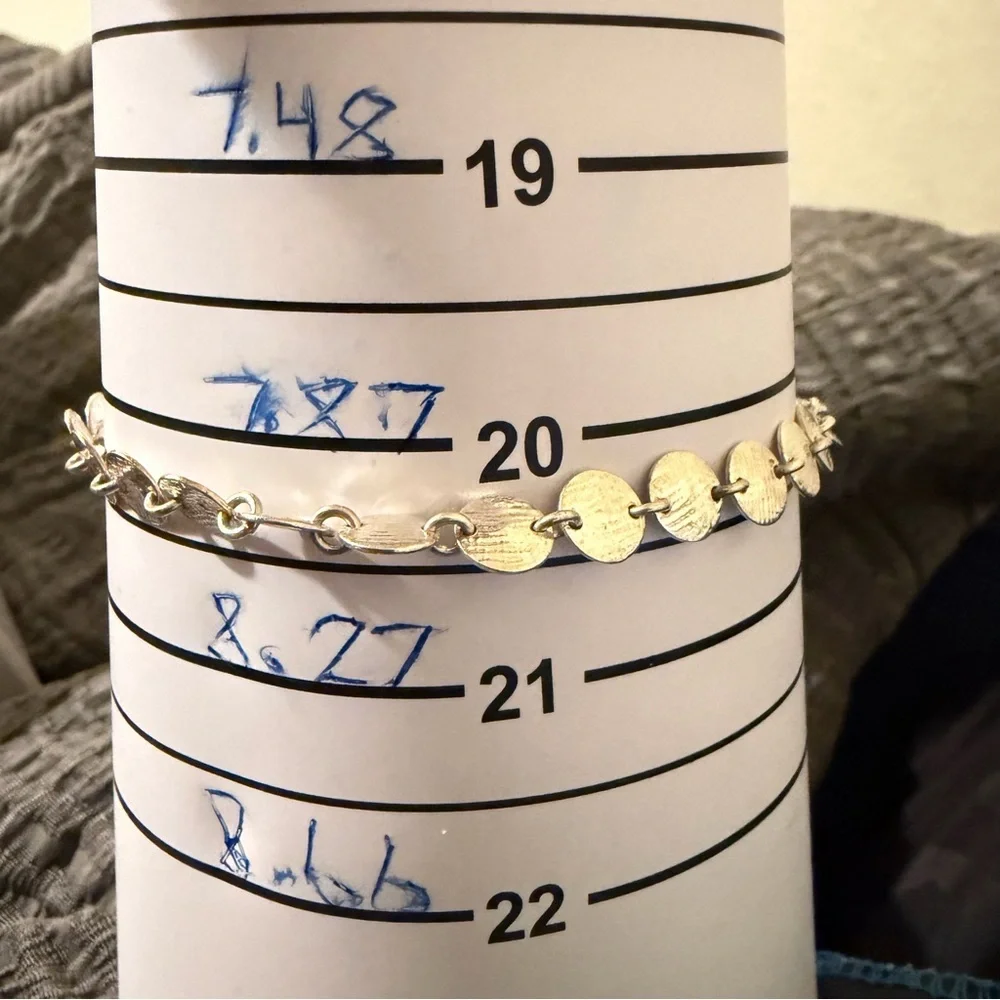950 Silver Peruvian Artisan Disc Link Bracelet – SUMAQ